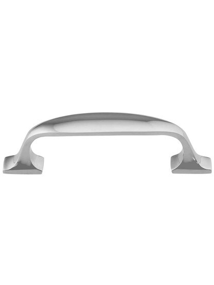 Durham Cabinet Pull - 3'' Center-to-Center in Polished Chrome.